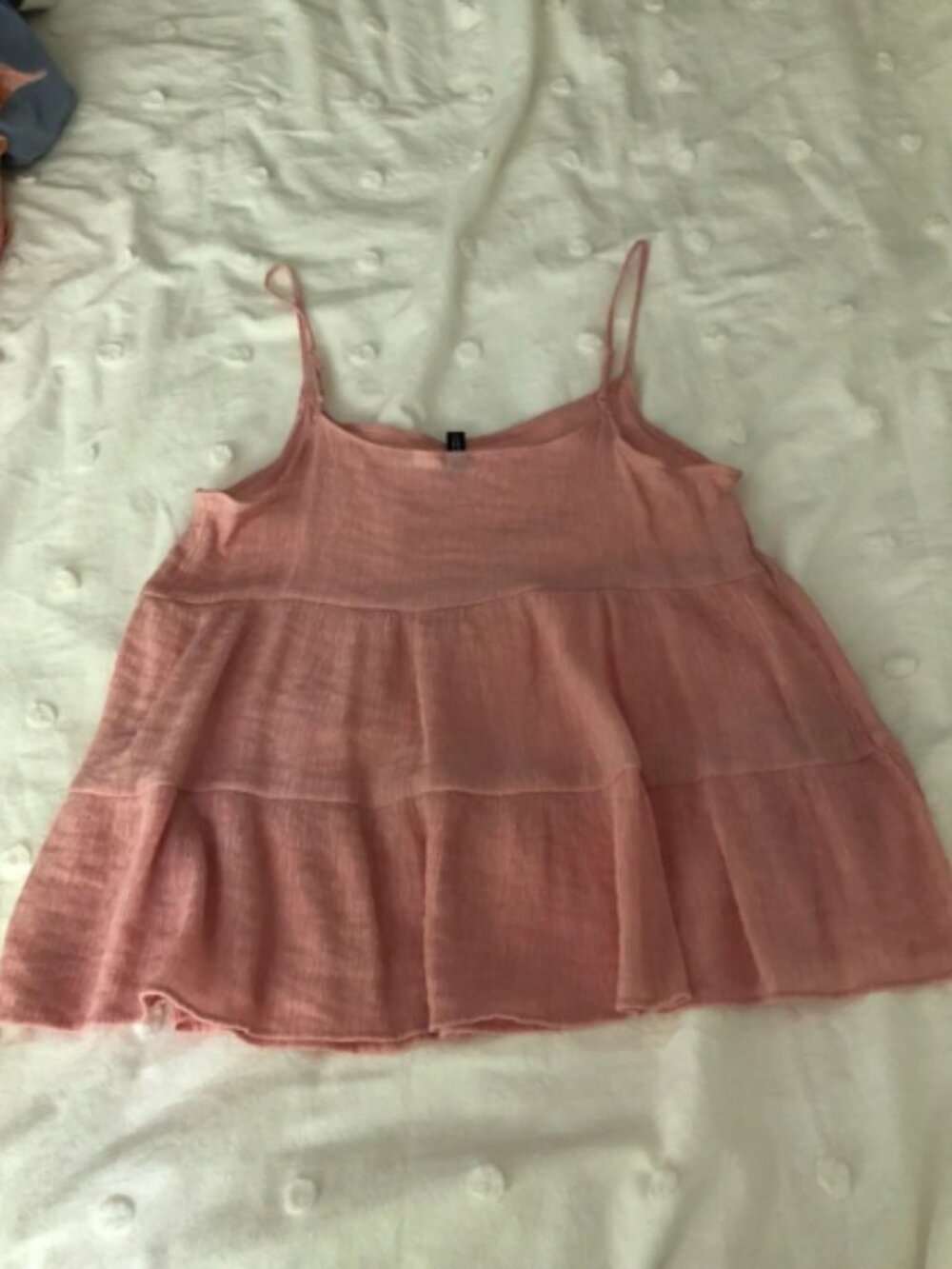 Pink Babydoll Tank